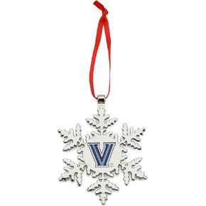 Villanova Wildcats Snowflake Christmas Ornament