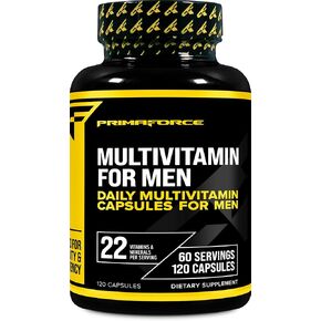Primaforce Multivitamin for Men Capsules [120 caps] - Nutritional Supplement to Promote Good Health