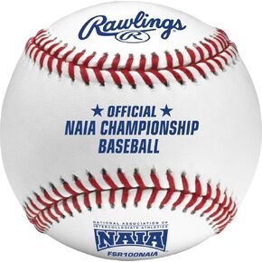 Rawlings | FLAT SEAM NAIA Collegiate League Baseballs | FSR100NAIA | 12 Count