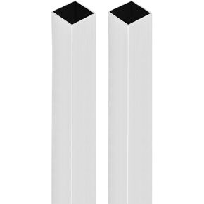 15mmx15mmx1mmx300mm (Width x Wall Thickness x Length) Square Tube - 2Pack - Good for Industrial Housing Construction - 6063 Aluminum Square Tubing