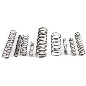 Spring Coil, Wire Diameter 1.5mm, OD 14mm, Length 40mm Stainless Steel Silver Extended Compressed Springs 10pcs