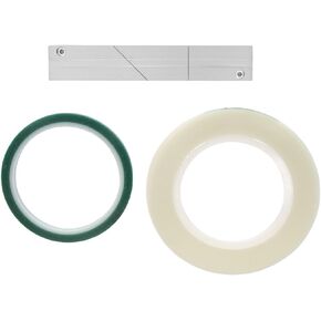 1/4 10 Inch Tape Splicing Set, Professional Tape Splicing Block, Aluminum Alloy Opening Cassette Tape Splicing Set for Revoxsonido 1/4 10 Inch Open Reel to Reel Tape Media