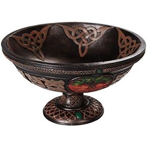 Pacific Giftware Tree of Life Yggdrasil Ceremonial Ritual Offering Bowl Celtic Knotwork 8.5" Diameter