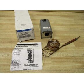 Johnson Controls A19ABC-4C Line Volt Mechanical Thermostat, 120 to 277 VAC