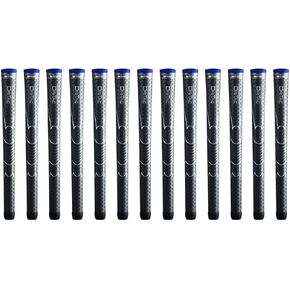 Winn Dri-Tac Midsize (+1/16 Inch) Dark Gray 13 Piece Golf Grip Bundle (