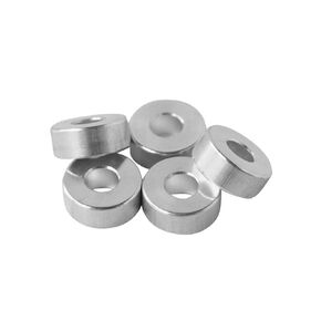 Aluminum Spacer 5/8" OD x 1/4" ID x Choose Your Length, Round Spacer Unthreaded Standoff Bushing Plain Finish, Fits Screws Bolts 1/4" or M6 by Metal Spacers Online (1/4" Length, 10 Pack)