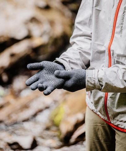 Showers Pass Crosspoint Waterproof Knit Outdoor Activity Hand Warming Gloves - Touchscreen Compatible - Unisex in Saudi Arabia