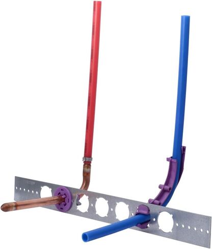 HoldRite 20 Inch Pipe Support Bracket, Galvanized Steel, PEX, CPVC, Copper, 103-18-H in Saudi Arabia