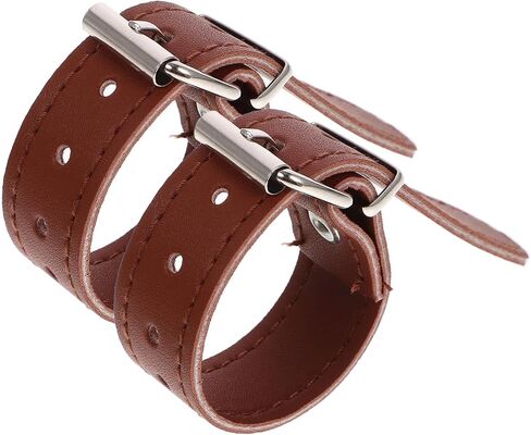 VANZACK 1 Pair Adjustable Basket Leather Strap Bike Basket Replacement Strap Front Handlebar Basket Strap for Bike Bicycle Cycling Accessories in Saudi Arabia