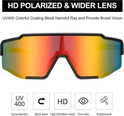 ROCKBROS Polarized Sunglasses for Men Women Cycling Glasses Sports Driving Bike Fishing Running Sunglasses TAC UV400 in Saudi Arabia