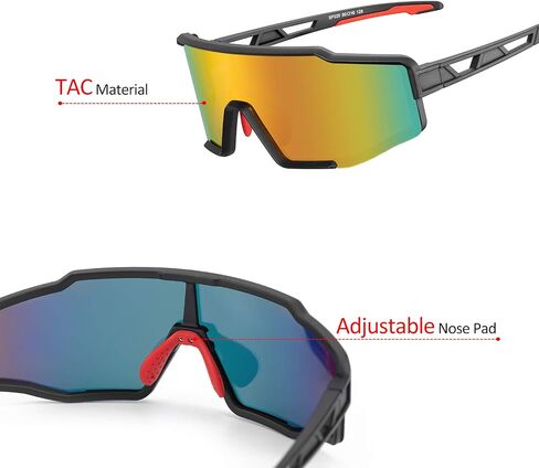 ROCKBROS Polarized Sunglasses for Men Women Cycling Glasses Sports Driving Bike Fishing Running Sunglasses TAC UV400 in Saudi Arabia