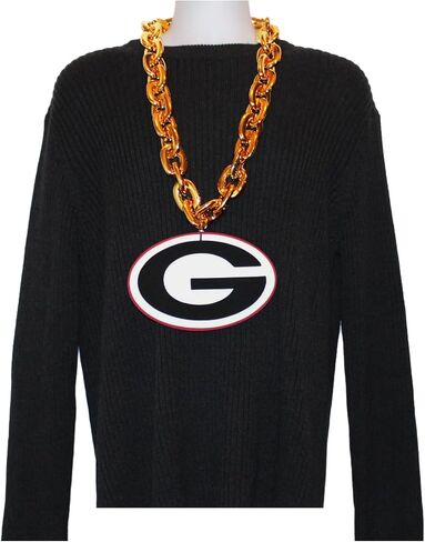 aminco Georgia Bulldogs Fan Chain, Gold in Saudi Arabia