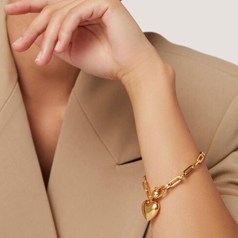 Jenny Bird Women's Puffy Heart Bracelet in Saudi Arabia