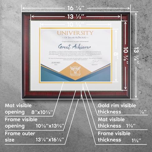 Black Mat Diploma Frame in Saudi Arabia