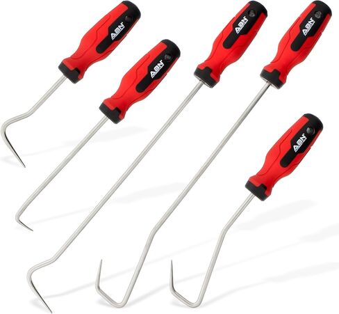 مجموعة ABN Hook and Pick المكونة من 5 قطع - أدوات إزالة خرطوم السيارات لمبرد السيارة وخرطوم سائل التبريد، والمشبك، والمزيد in Kuwait