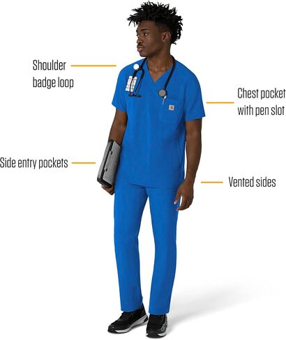 Carhartt Men's V-Neck Scrub Top in Saudi Arabia