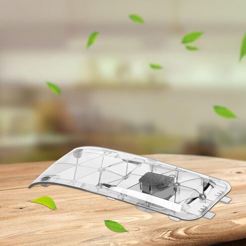 AIR 3 4G Module Compartment Cover Replacement - Lightweight Drone Module Protective Cover with Cooling Holes for DJI Mavic Air 3 (Transparent) in Saudi Arabia