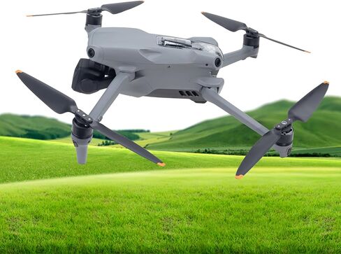 AIR 3 4G Module Compartment Cover Replacement - Lightweight Drone Module Protective Cover with Cooling Holes for DJI Mavic Air 3 (Transparent) in Saudi Arabia