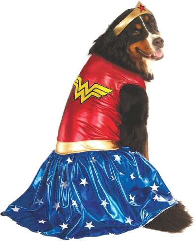 DC Comics: Wonder Woman Pet Costume for For Dogs or Cats by Rubies, XXL in Saudi Arabia