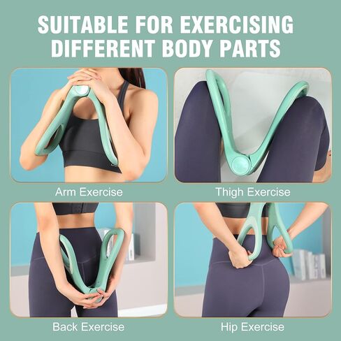 Thigh Master,Home Fitness Equipment,Workout Equipment of Arms,Inner Thigh Toners Master,Trimmer Thin Body,Leg Exercise Equipment,Arm Trimmers,Best for Weight Loss (Green), pink in Saudi Arabia