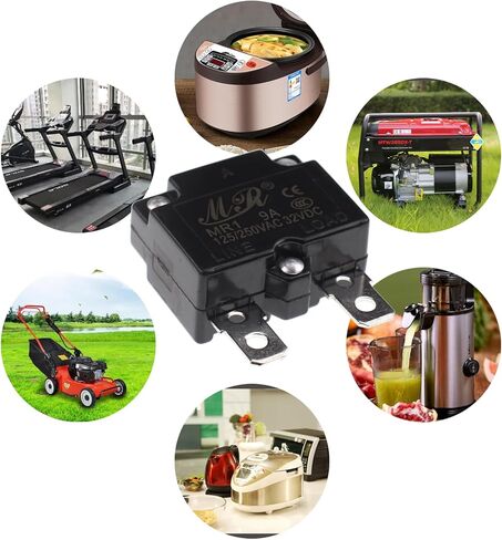 ZOOKOTO 5Pcs 125/250V AC 32V DC Thermal Circuit Breaker 6amp AUTO Reset Overload Protector Switch Automatic Reset Relay Fuse 6A in Kuwait