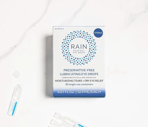 Rain Preservative Free Eye Drops for Severe Dry Eyes – More Natural Eye Drops for Dry Eye Relief – Proprietary Formula Relieves Dry, Itchy Eyes – Take Back Your Eye Comfort in Saudi Arabia