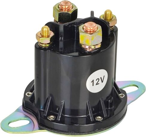 12V 150A 684-1221-012 56131K 5794K-1 Solenoid Motor Relay Compatible with Western Fisher Snow Plow 16160410 1306317 Compatible with Trombetta Powerseal DC Contactor Continuous 4 Terminal in Saudi Arabia