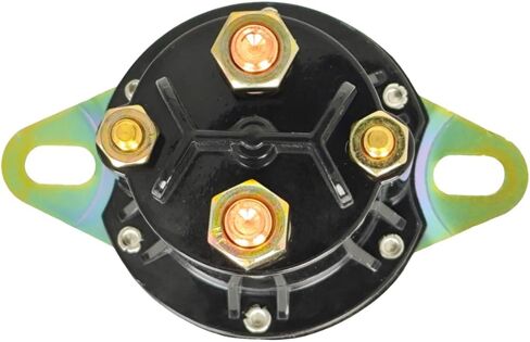 12V 150A 684-1221-012 56131K 5794K-1 Solenoid Motor Relay Compatible with Western Fisher Snow Plow 16160410 1306317 Compatible with Trombetta Powerseal DC Contactor Continuous 4 Terminal in Saudi Arabia