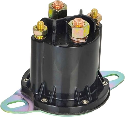 12V 150A 684-1221-012 56131K 5794K-1 Solenoid Motor Relay Compatible with Western Fisher Snow Plow 16160410 1306317 Compatible with Trombetta Powerseal DC Contactor Continuous 4 Terminal in Saudi Arabia