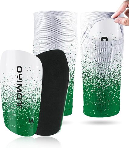 TOMIYO Soccer Shin Guards,Shin Guards Soccer Kids 10-12 and Shin Pad Sleeves with Inserted Pocket,Protective Soccer Equipment for Youth Adult,espinilleras de Futbol para Hombres for Team Sports in Saudi Arabia