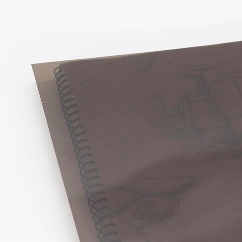 A4 PVC Flexible Plastic Sheets, 10Pcs 0.3mm Thick A4 Size, Transparent DIY Crafts Film(Blue) in Kuwait