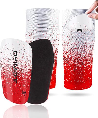 TOMIYO Soccer Shin Guards,Shin Guards Soccer Kids 10-12 and Shin Pad Sleeves with Inserted Pocket,Protective Soccer Equipment for Youth Adult,espinilleras de Futbol para Hombres for Team Sports in Saudi Arabia