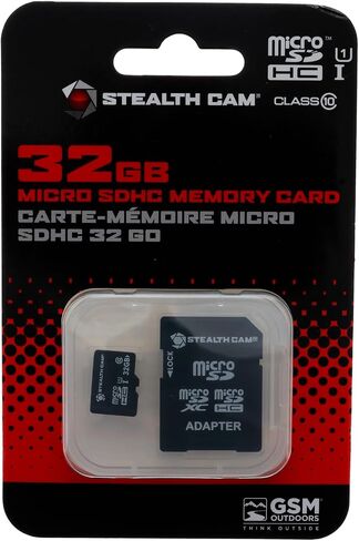 Stealth Cam SD Card - High-Speed Data Transferring Storage Game Trail Hunting Scouting Photo Video Recording Cameras, 16GB SD Card (4 Pack) in Saudi Arabia
