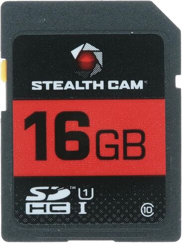 Stealth Cam SD Card - High-Speed Data Transferring Storage Game Trail Hunting Scouting Photo Video Recording Cameras, 16GB SD Card (4 Pack) in Saudi Arabia