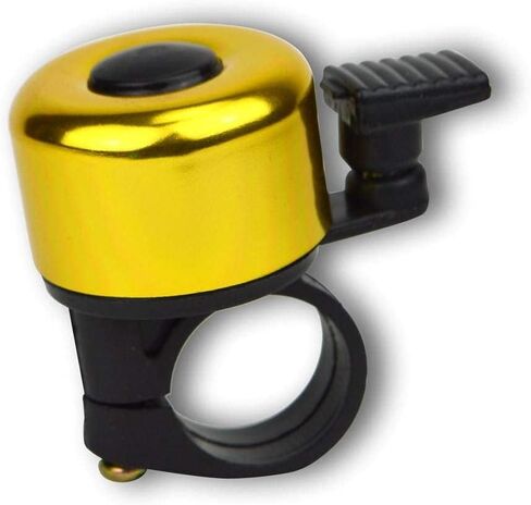 Kiddimoto – Bike Bell for Kids, Bike Bell for Adults, Boys & Girls, Bike Handlebars, MTB, Cruiser, Scooter, Stainless Steel Bike Bell & Bike Accessories - Classic Ring Bicycle Bell in Saudi Arabia