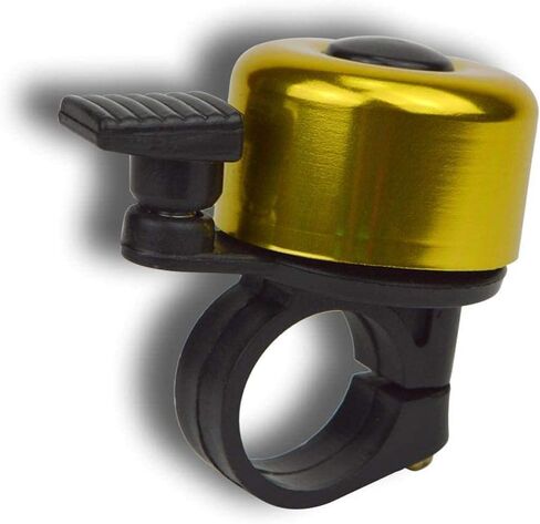 Kiddimoto – Bike Bell for Kids, Bike Bell for Adults, Boys & Girls, Bike Handlebars, MTB, Cruiser, Scooter, Stainless Steel Bike Bell & Bike Accessories - Classic Ring Bicycle Bell in Saudi Arabia