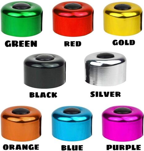 Kiddimoto – Bike Bell for Kids, Bike Bell for Adults, Boys & Girls, Bike Handlebars, MTB, Cruiser, Scooter, Stainless Steel Bike Bell & Bike Accessories - Classic Ring Bicycle Bell in Saudi Arabia