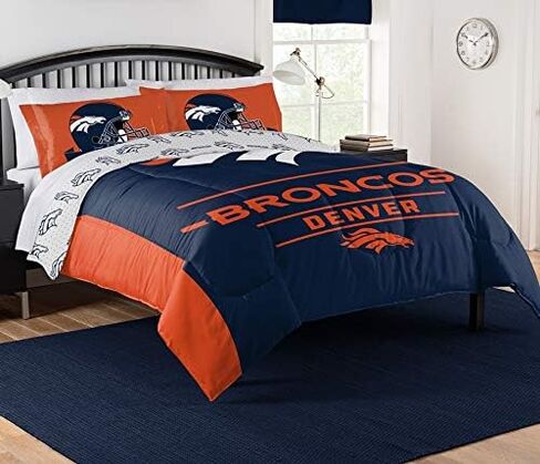 The Northwest Company NFL Denver Broncos “Monument" Full/Queen Comforter Set #157945799 in Saudi Arabia