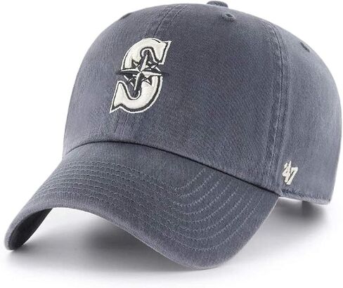'47 MLB Vintage Navy Clean Up Adjustable Hat Cap, Adult One Size (Atlanta Braves Vintage Navy) in Saudi Arabia