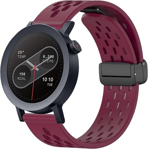 متوافق مع CMF Watch Pro 2 Bands، أشرطة رياضية بديلة من السيليكون الناعم المسامي على شكل فراشة مغناطيسية متوافقة مع CMF Watch Pro، Watch Pro 2 Smartwatch in Saudi Arabia