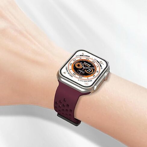 متوافق مع CMF Watch Pro 2 Bands، أشرطة رياضية بديلة من السيليكون الناعم المسامي على شكل فراشة مغناطيسية متوافقة مع CMF Watch Pro، Watch Pro 2 Smartwatch in Saudi Arabia