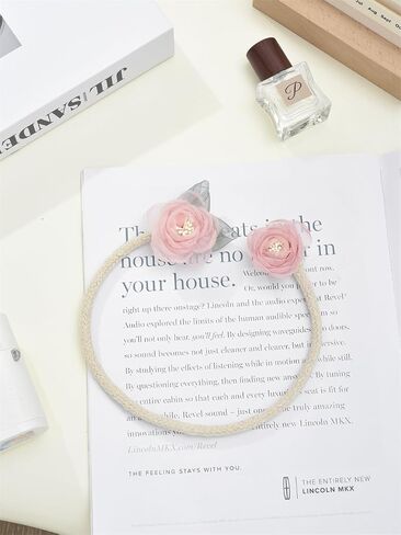 1 Pair of Handmade Artificial Rose Flower Curtain Holdbacks,Curtain Tiebacks Clips Creative Window Drape Twist Tie Backs Curtain Holders Decorative Draperies Holdbacks (Pink) in Kuwait