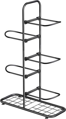 5-Tier Ball Storage Rack, Free Standing Basketball Soccer Ball Holder in Saudi Arabia