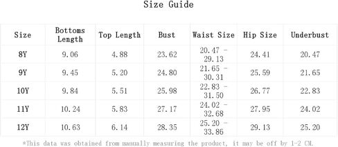 SHENHE Girl's 2 Piece Bikini Sets Swimsuit Bathing Suit Strap Ruffle Hem Tankini Set in Saudi Arabia