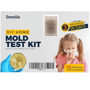 Mold Test Kit for Home - 10 Individual Mold Air Test Kit, Mold Detector - Mold Testing Kit for Air Quality, HVAC System & Surfaces - Come with Mold Exposure Assessment and Identification Guide