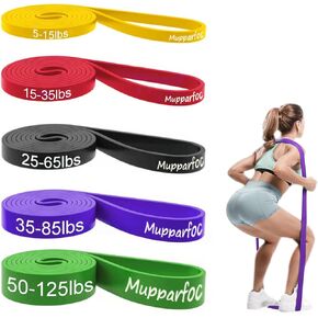 Pull Up Bands, Resistance Bands, Thick Exercise Bands for Working Out, Pull Up Assistance Bands Set for Women & Men, Elastic Bands for Body Stretching, Muscle Training,Physical Therapy