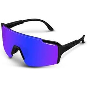 Motorcycle Riding Glasses Bike Goggles UV Protection【3 Replaceable Lens】 Multicolored eyewear For Cycling,Running,Fishing