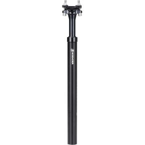 Boenoea Bike Suspension Seatpost 27.2 28.6 30.9 31.6 Bicycle Seat Post 400mm Aluminum Alloy Shock Absorber Damper Post for Road and Mountain Bike