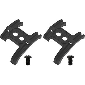 2 PCS Bike Bottom Bracket Cable Guide YF007-3 Bike Anti Friction Bottom Bracket Tube with Screws for Mountain and Road Bikes Black