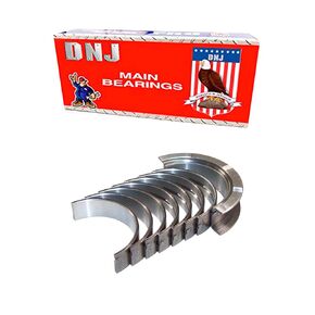 DNJ MB412 Main Bearings for 1995-2012 / Ford, Jaguar, Lincoln, Mazda / 6, Contour, Escape, Mystique, S-Type, Sable, Taurus, Tribute, X-Type/ 2.5L, 3.0L / DOHC / V6 / 24V / AJ27 / VIN 1, VIN A, VIN F